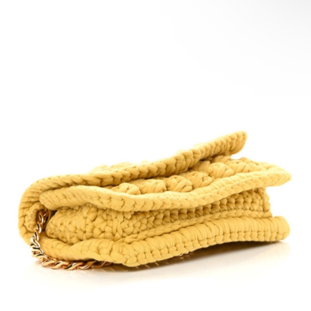 Bottega Veneta Crochet Shoulder Bag with Chain Link Strap - Picture 4 of 6